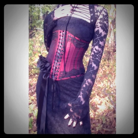 chinese dress ladies Vintage Velvet Burnout Dress